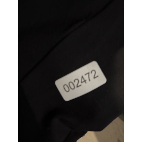 Ann Taylor Leggings Womens 6 Black Stretch Faux Leather Front Panel Side Zip - Picture 10 of 14